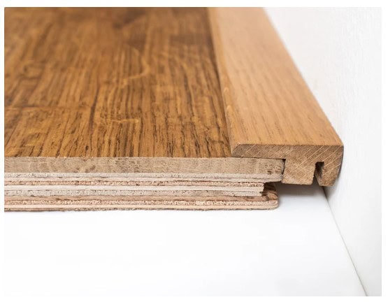 Solid Oak End Profile – Golden