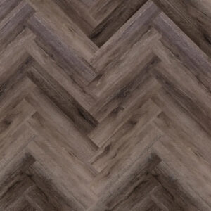 Nordikka Dryback Herringbone LVT – Aged Walnut